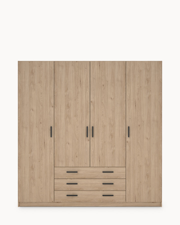 Roupeiro GERÊS com 4 portas e 3 gavetas