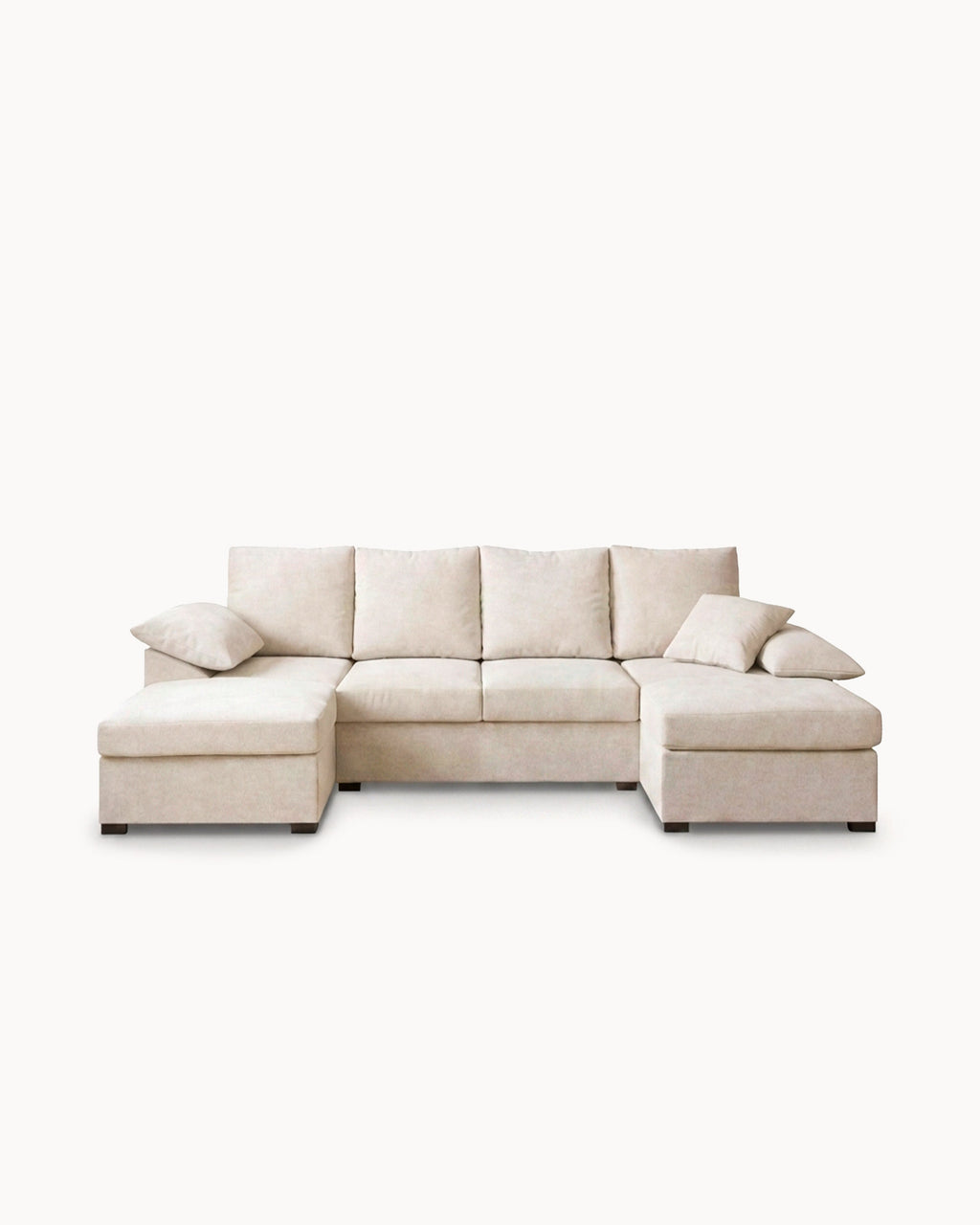 Sofá com dupla chaise longue ROSETA