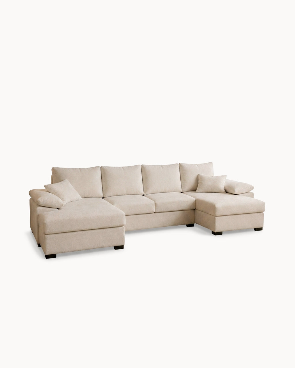 Sofá com dupla chaise longue ROSETA