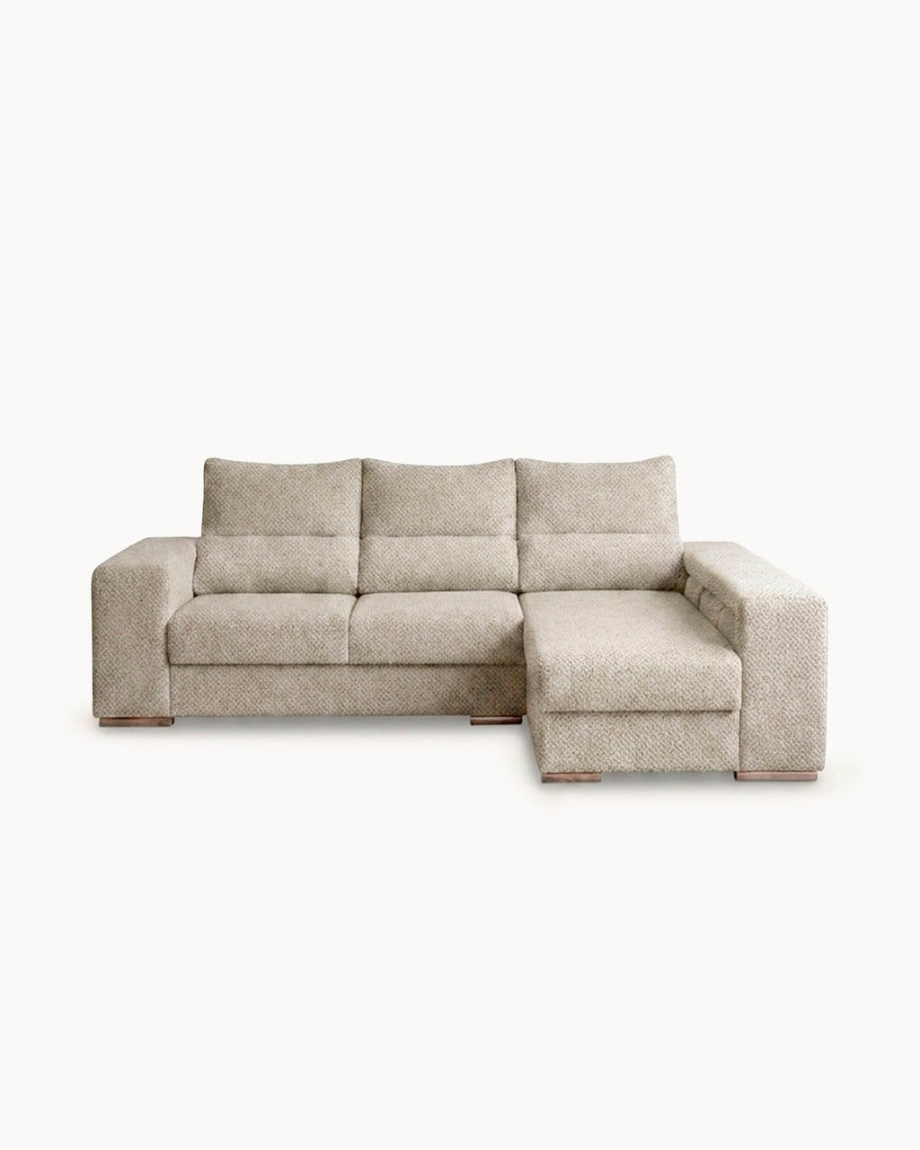Sofá chaise longue GUARDIAN com puffs