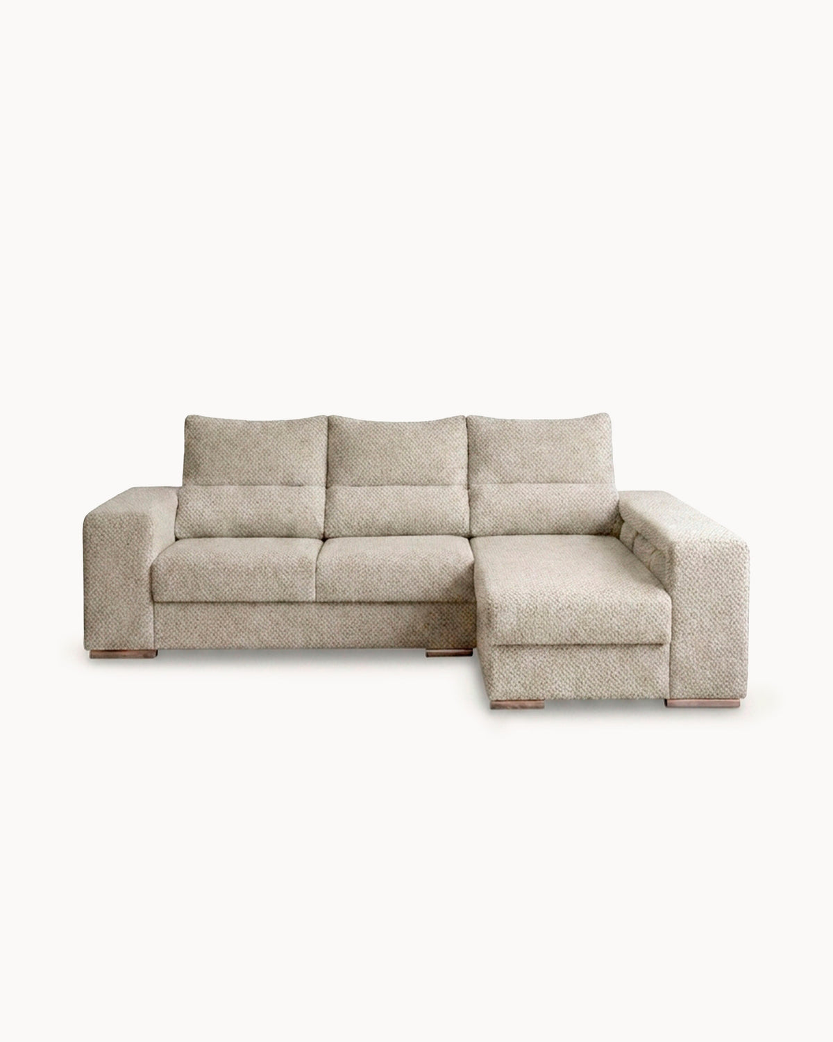 Sofá chaise longue GUARDIAN com puffs