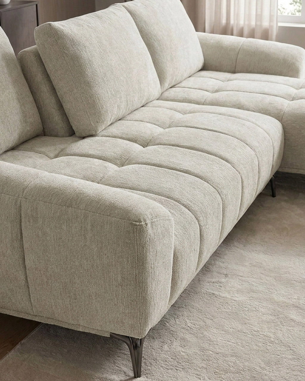 Sofá chaise longue LORENZO