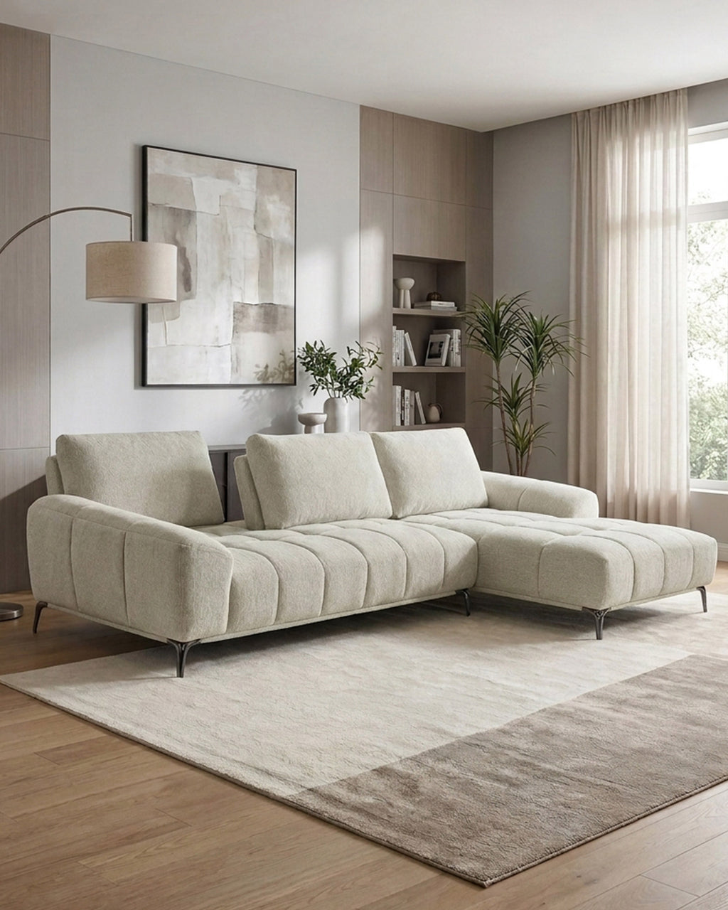 Sofá chaise longue LORENZO