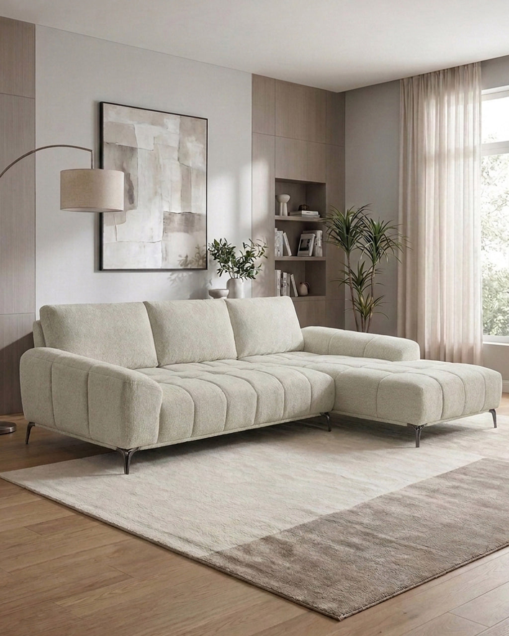 Sofá chaise longue LORENZO