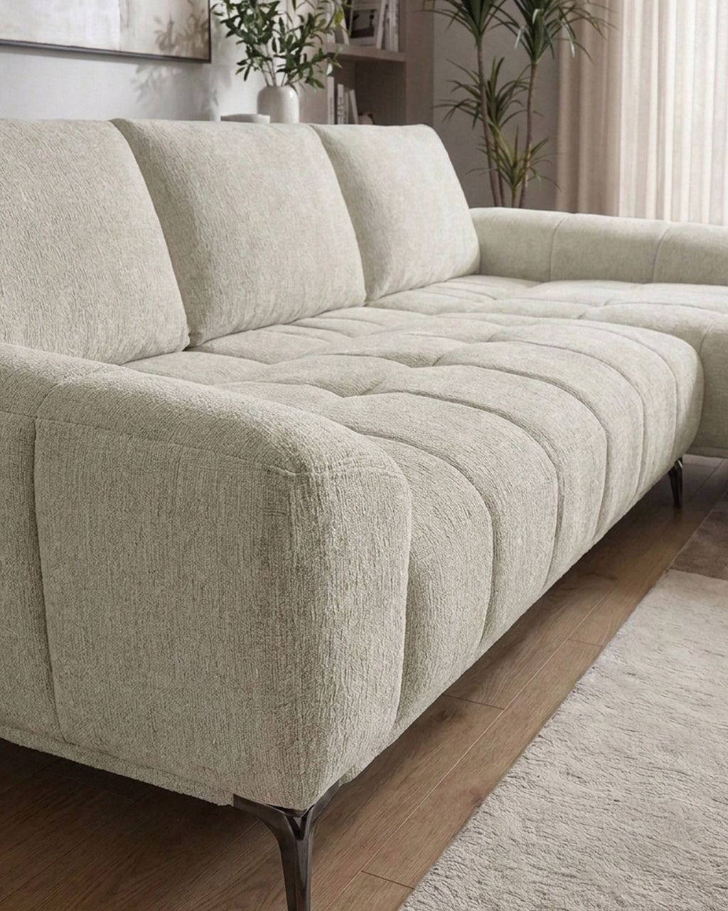 Sofá chaise longue LORENZO