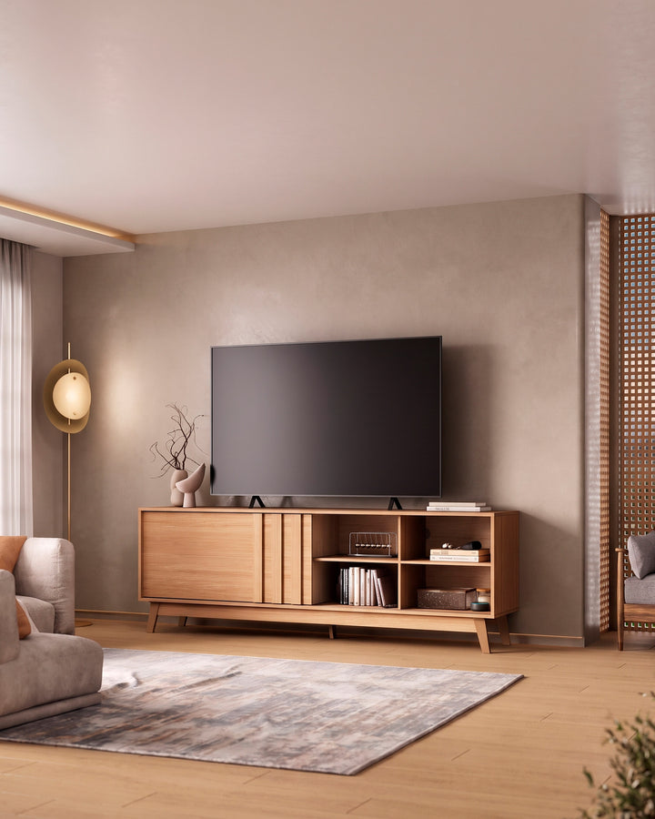 Móvel TV ACE com porta deslizante reversível