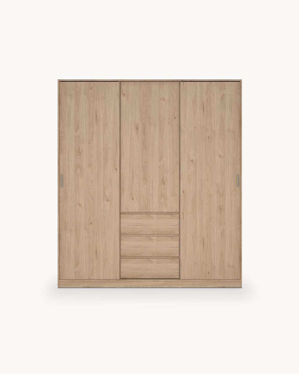 NEW MATRIX SHINY Wardrobe with 3 doors and 3 drawers
