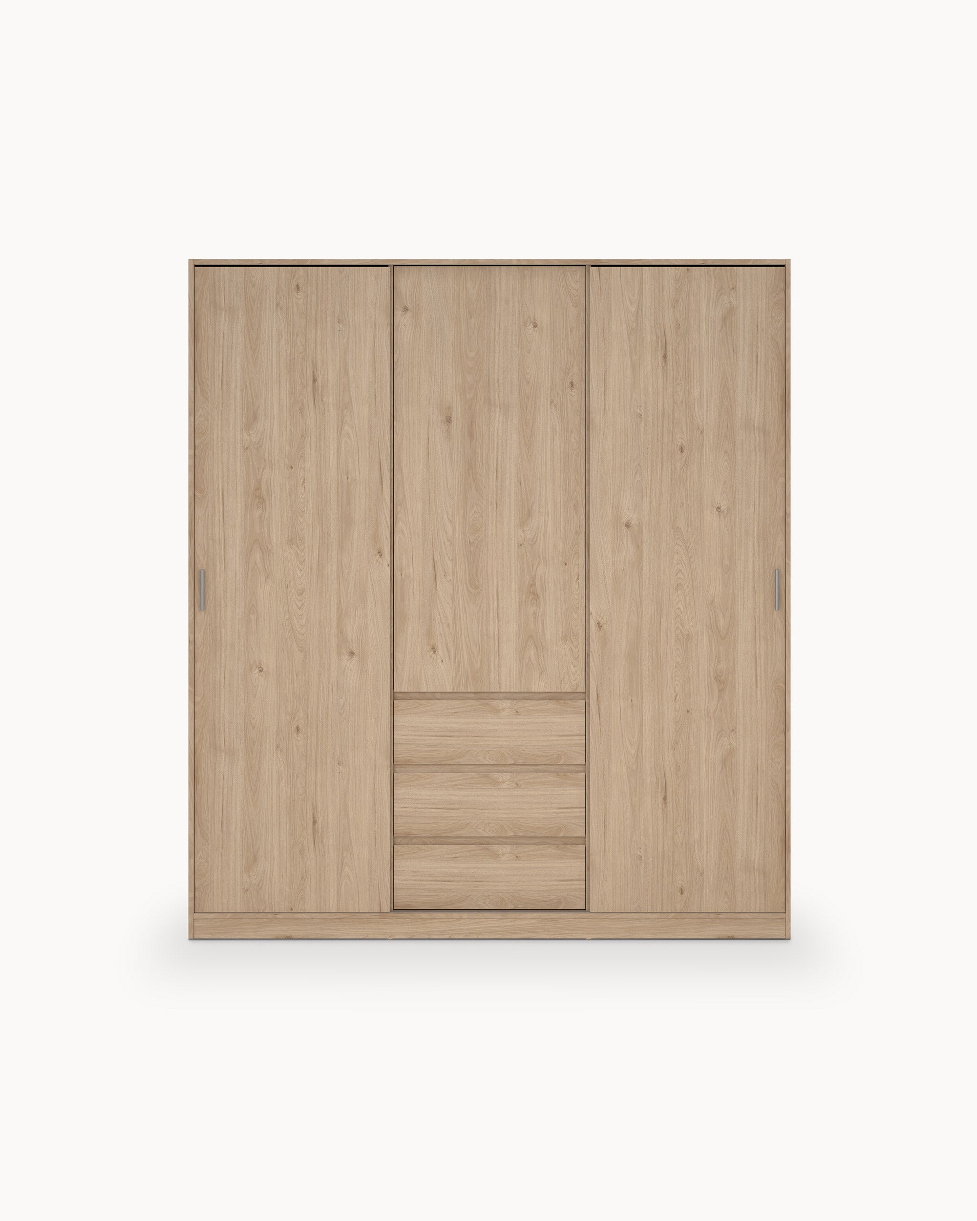 NEW MATRIX SHINY Wardrobe with 3 doors and 3 drawers