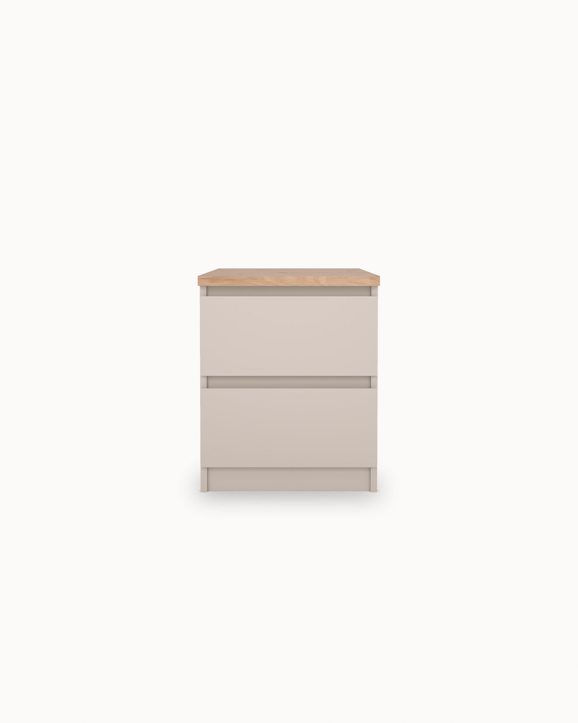 NEW MATRIX SHINY bedside table with 2 drawers