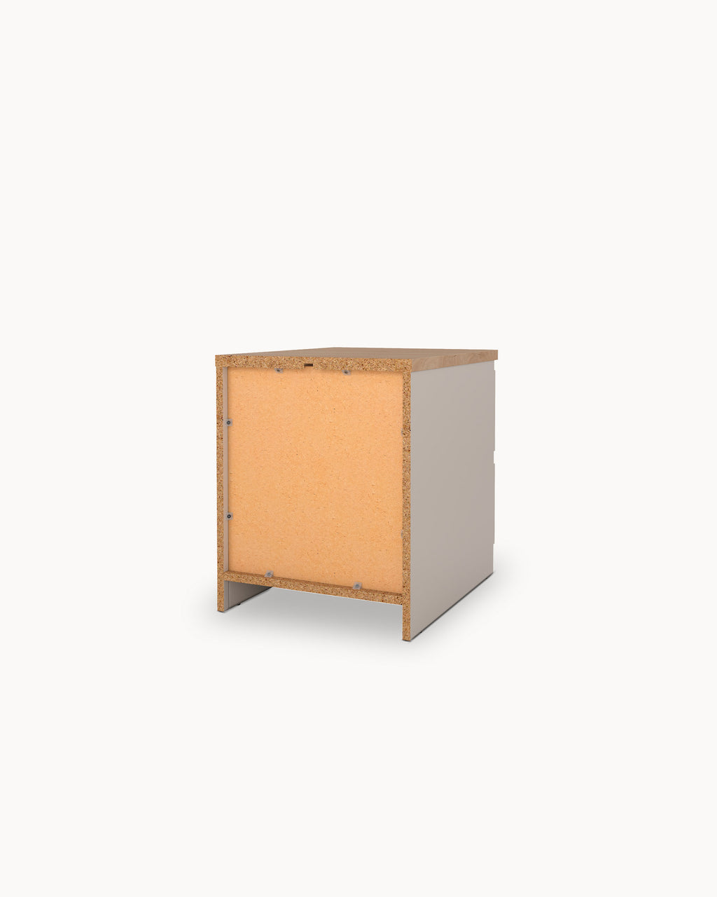NEW MATRIX SHINY bedside table with 2 drawers