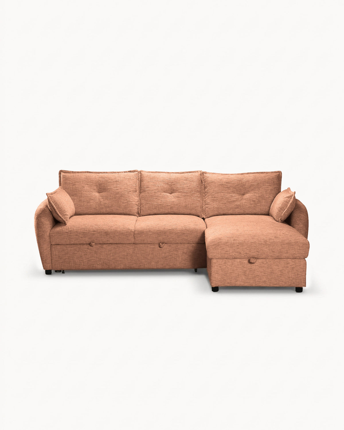 Sofá chaise longue ISADORA com cama e baú
