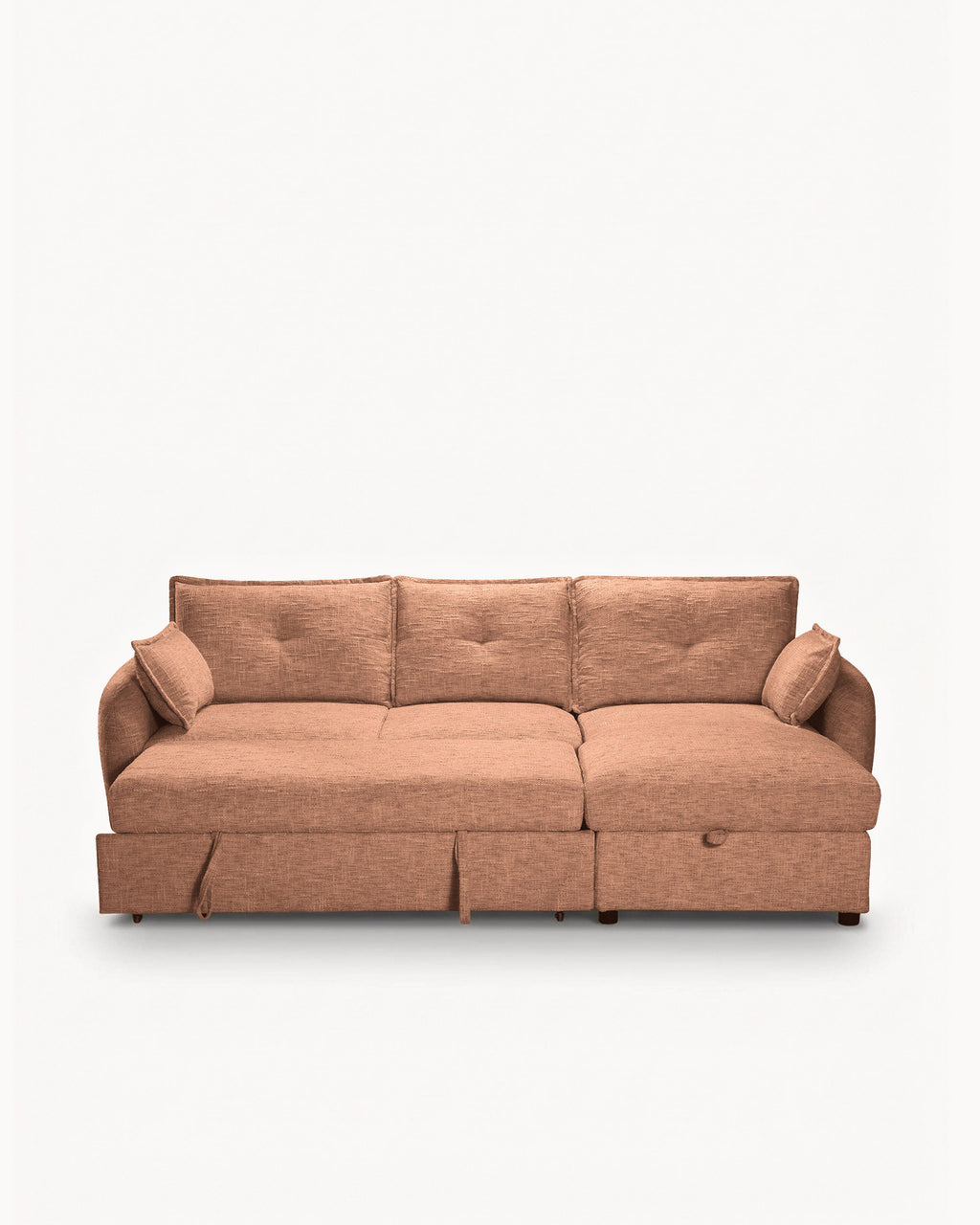 Sofá chaise longue ISADORA com cama e baú