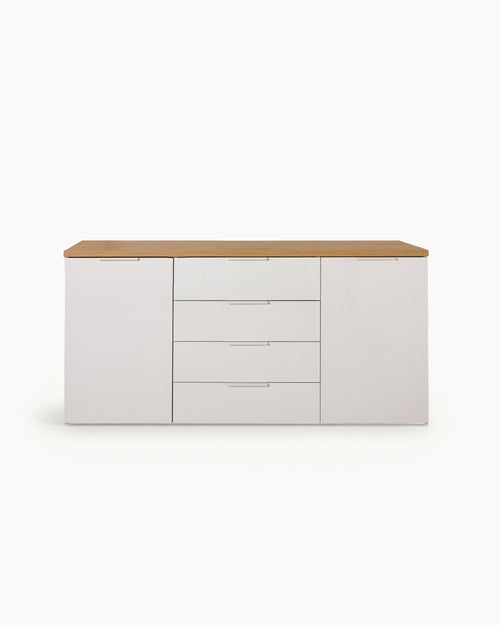 Aparador ARKADIA com 2 portas e 4 gavetas