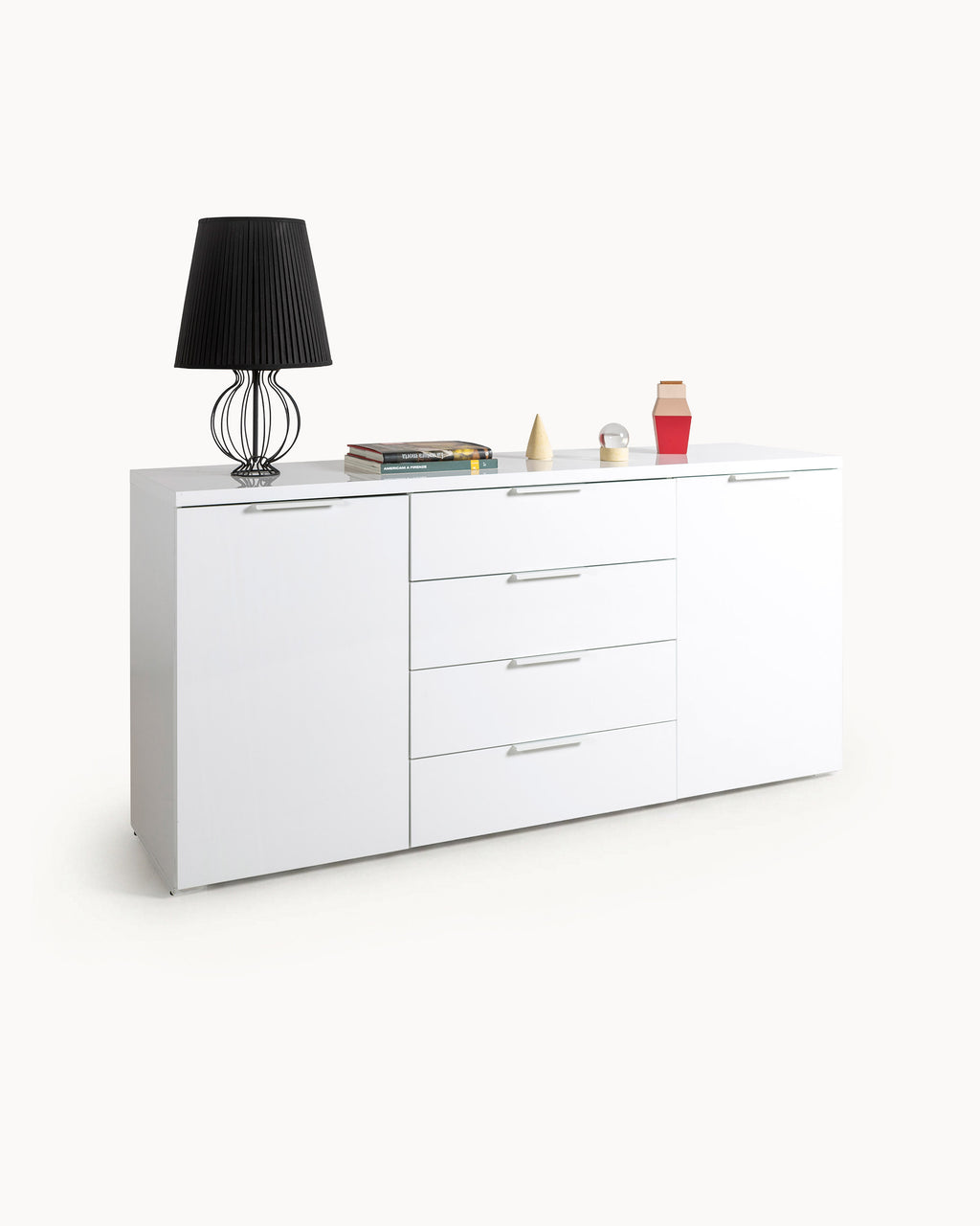Aparador ARKADIA com 2 portas e 4 gavetas