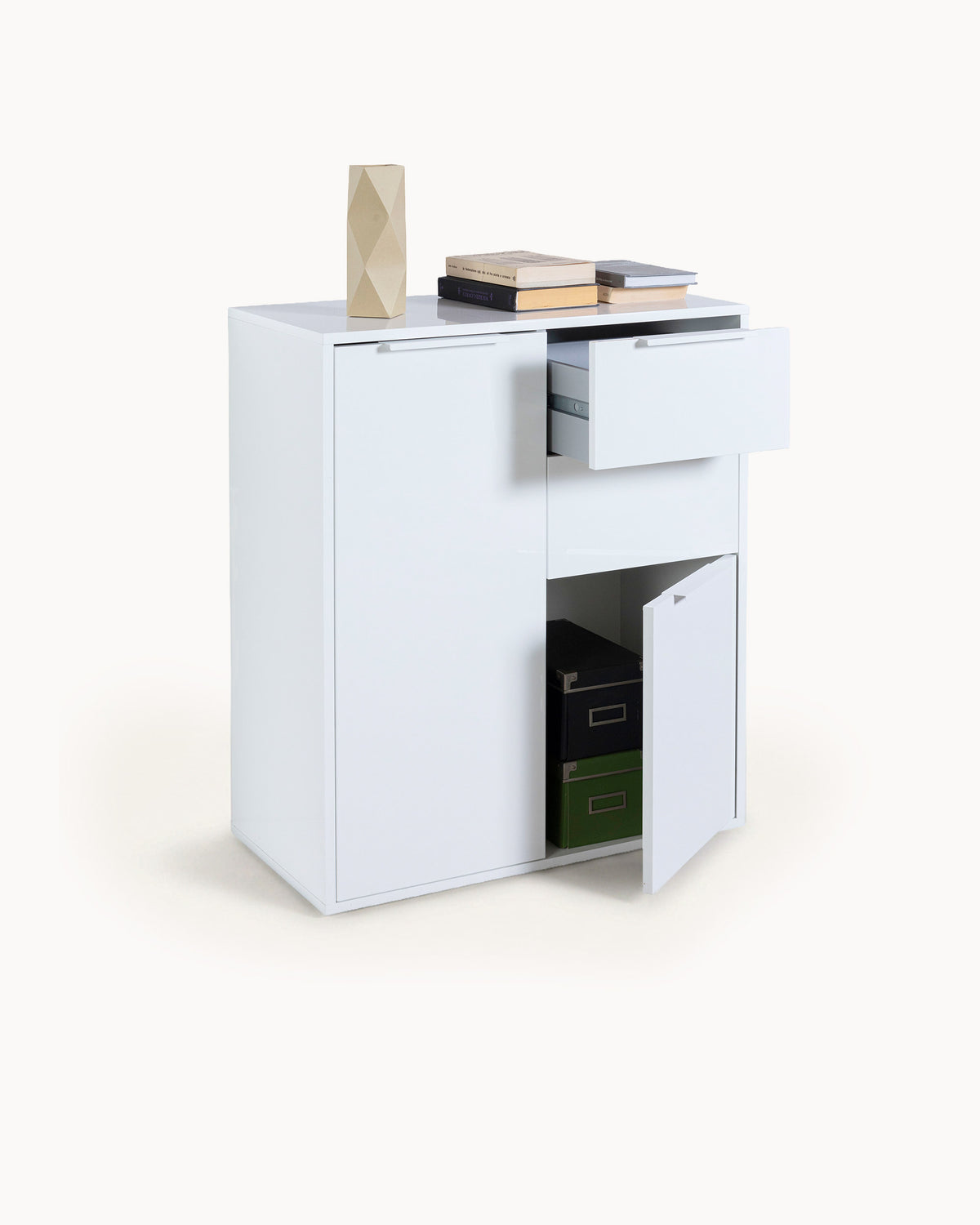 Móvel de entrada MOTION com 2 portas e 2 gavetas