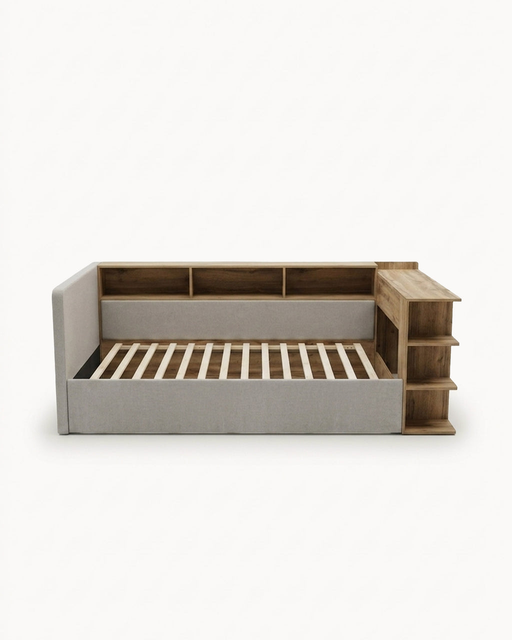 Cama de solteiro ALEXIS com arrumação