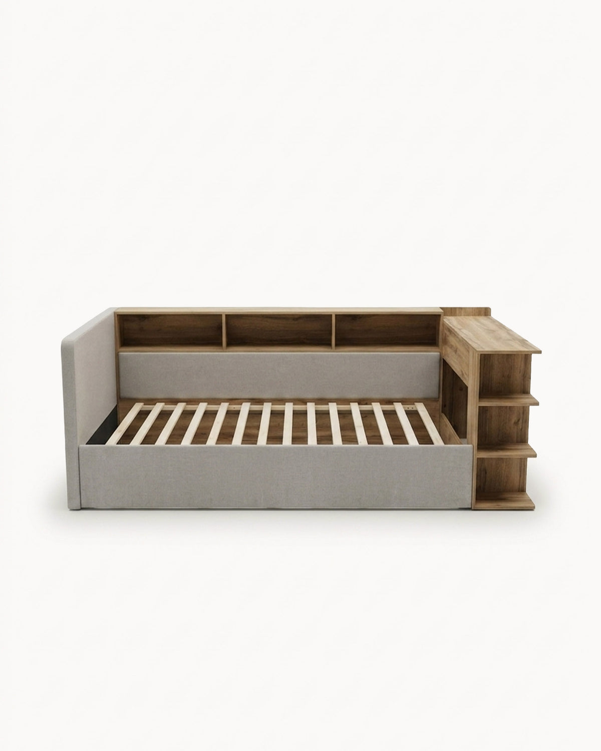 Cama de solteiro ALEXIS com arrumação