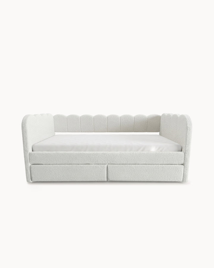 Cama de solteiro EVA com gavetas