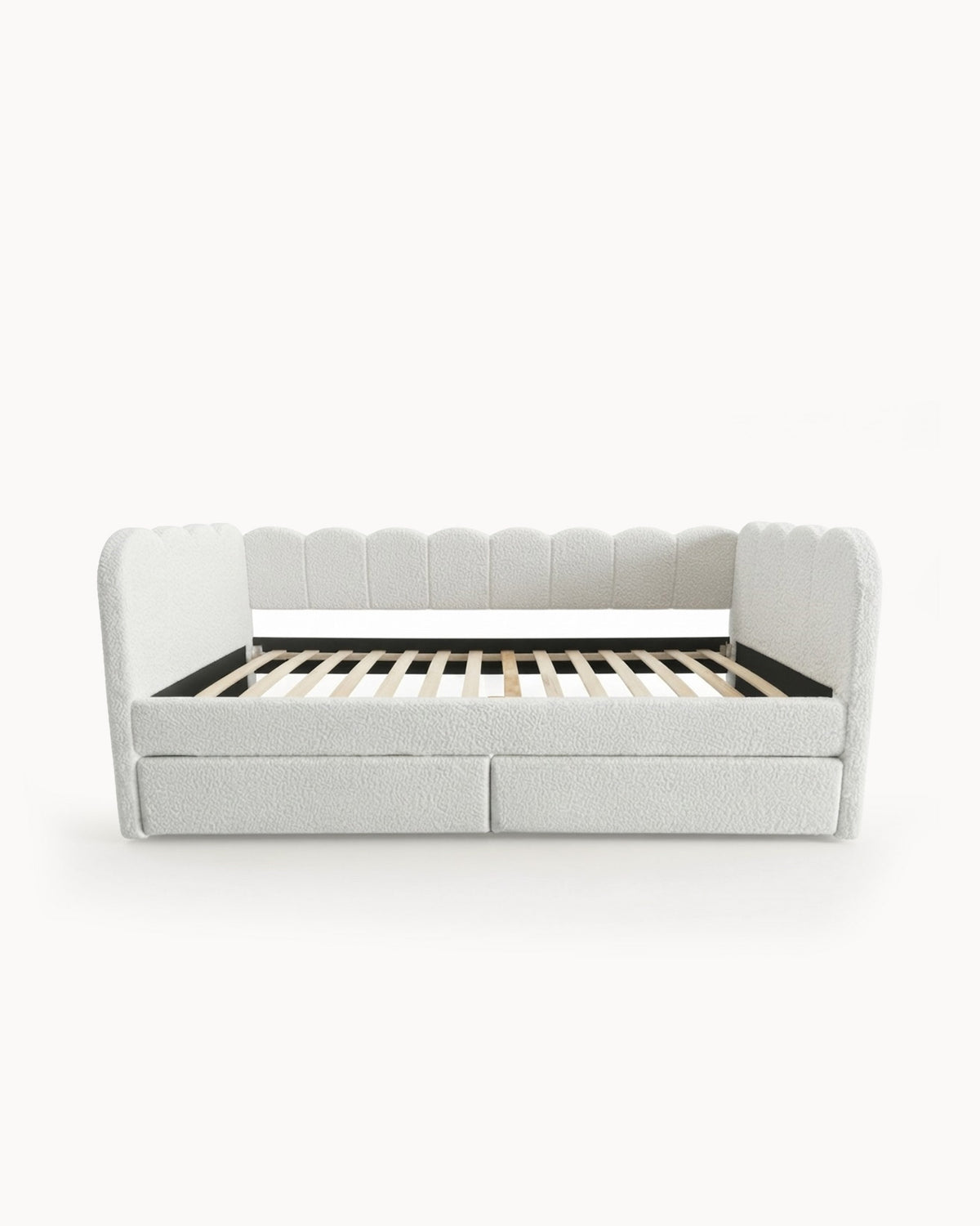 Cama de solteiro EVA com gavetas