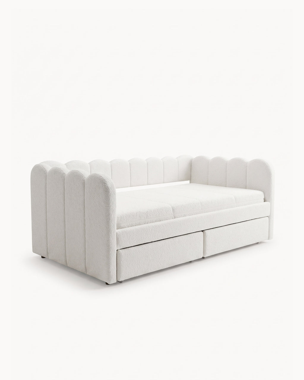 Cama de solteiro EVA com gavetas