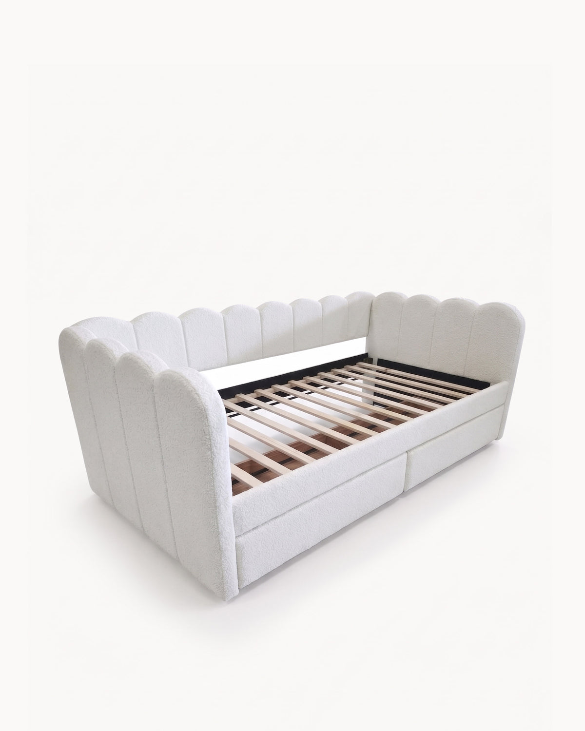 Cama de solteiro EVA com gavetas