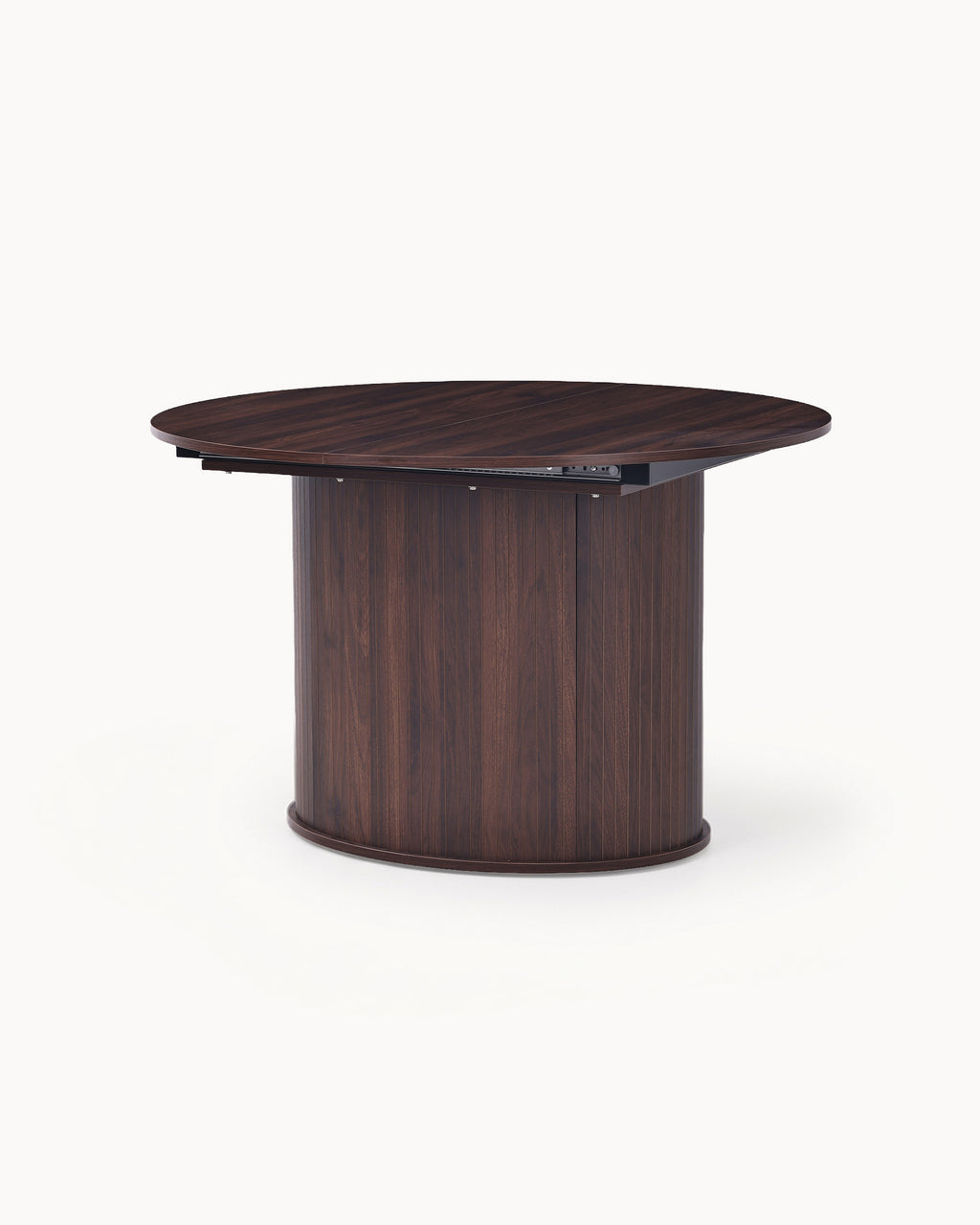 Mesa extensível GORDONIA com arrumação (120-160cm)