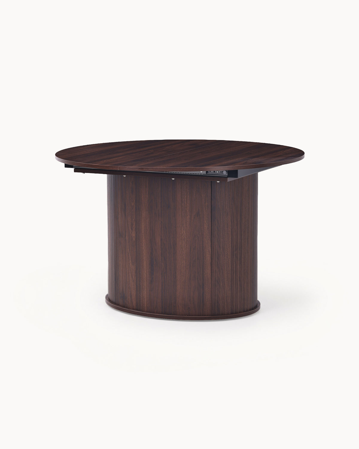 Mesa extensível GORDONIA com arrumação (120-160cm)