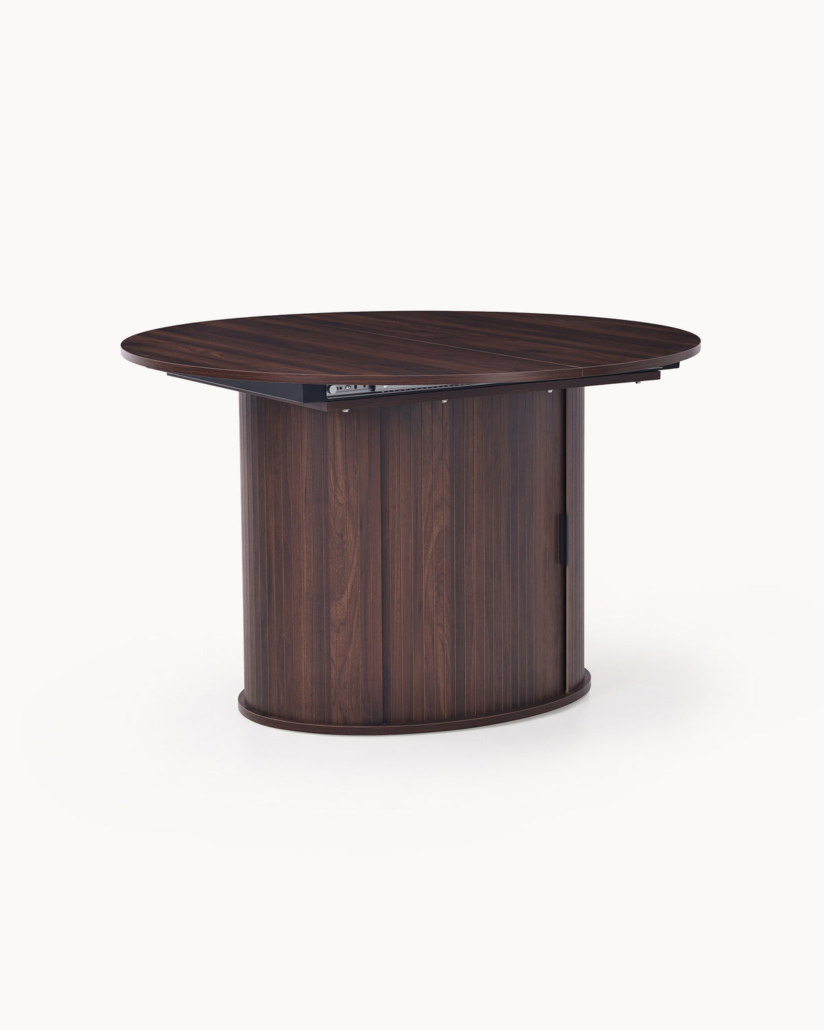 Mesa extensível GORDONIA com arrumação (120-160cm)