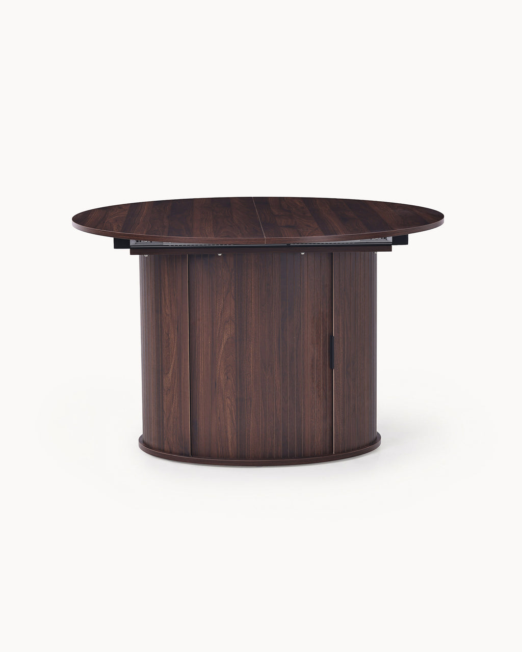 Mesa extensível GORDONIA com arrumação (120-160cm)
