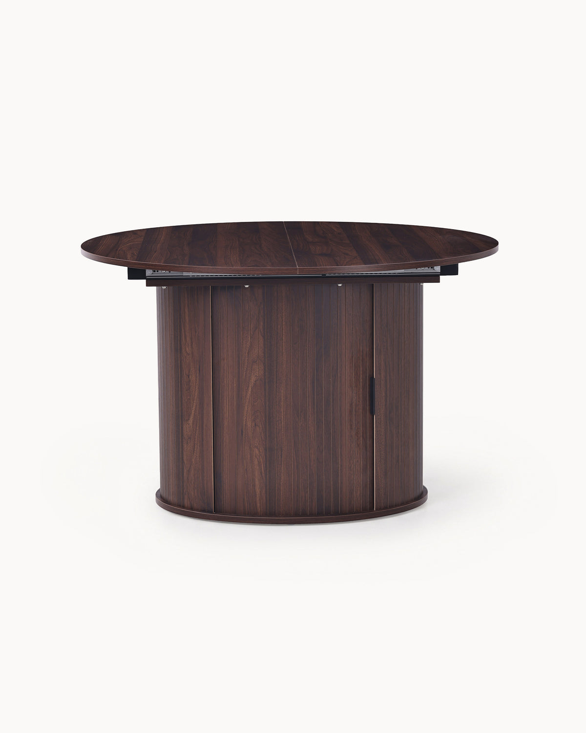 Mesa extensível GORDONIA com arrumação (120-160cm)