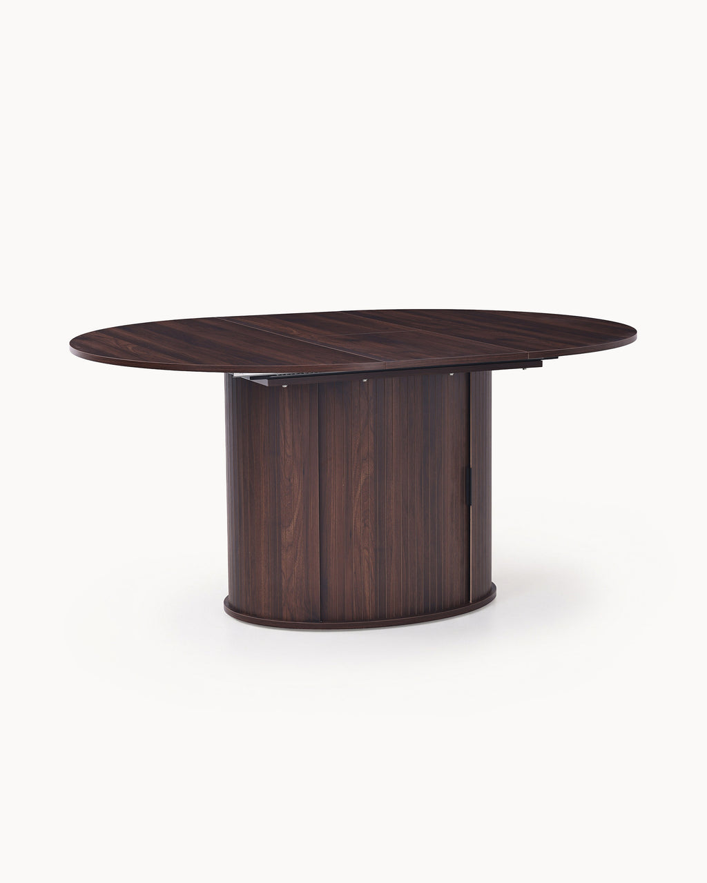 Mesa extensível GORDONIA com arrumação (120-160cm)