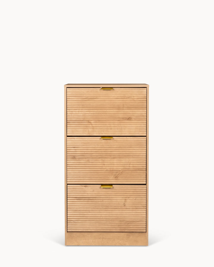 Sapateira fina TIPHAINE com 3 portas