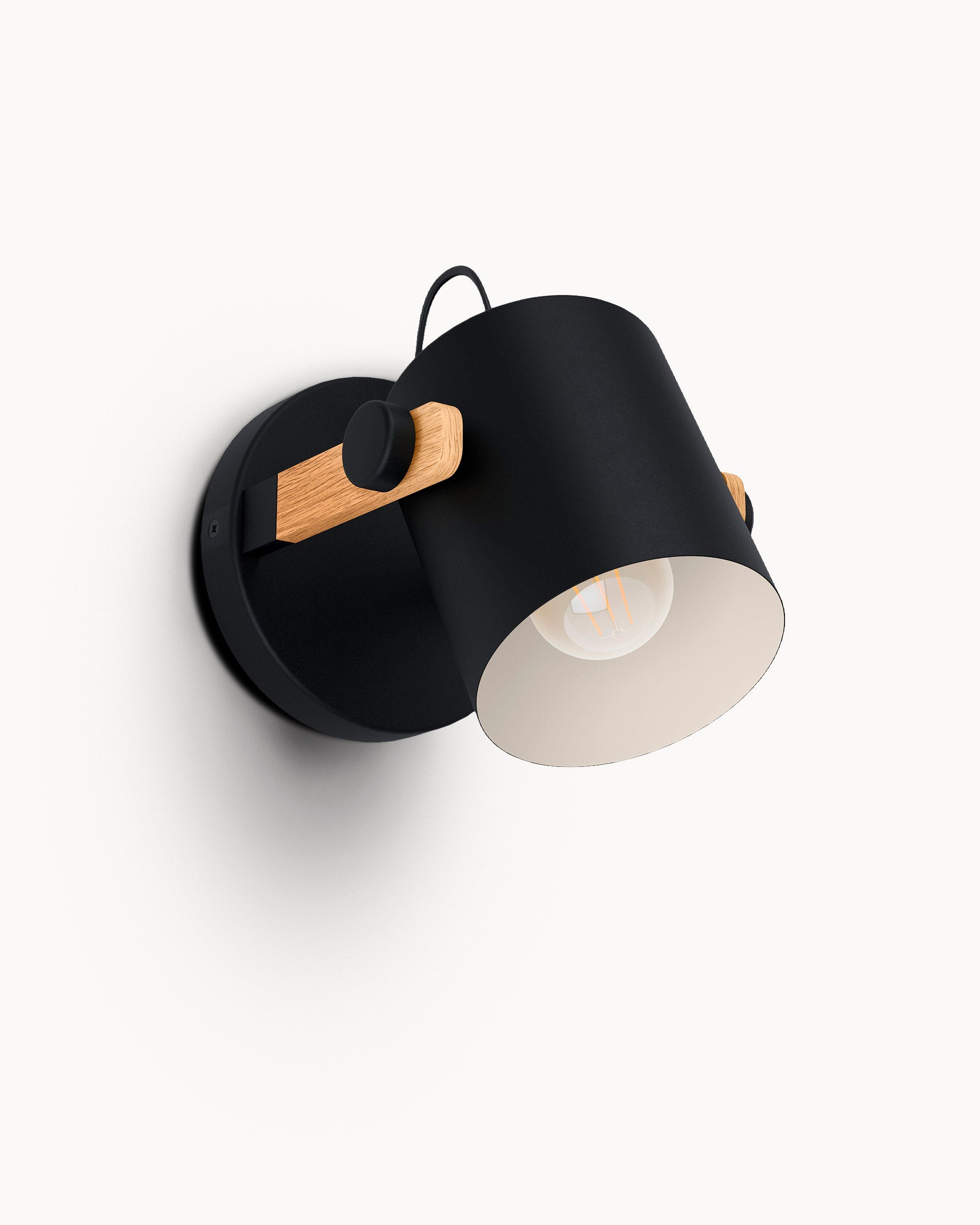 Lámpara de pared HORNWOOD (E27)