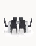 Pack mesa DOMUS + 6 sillas ZARA II
