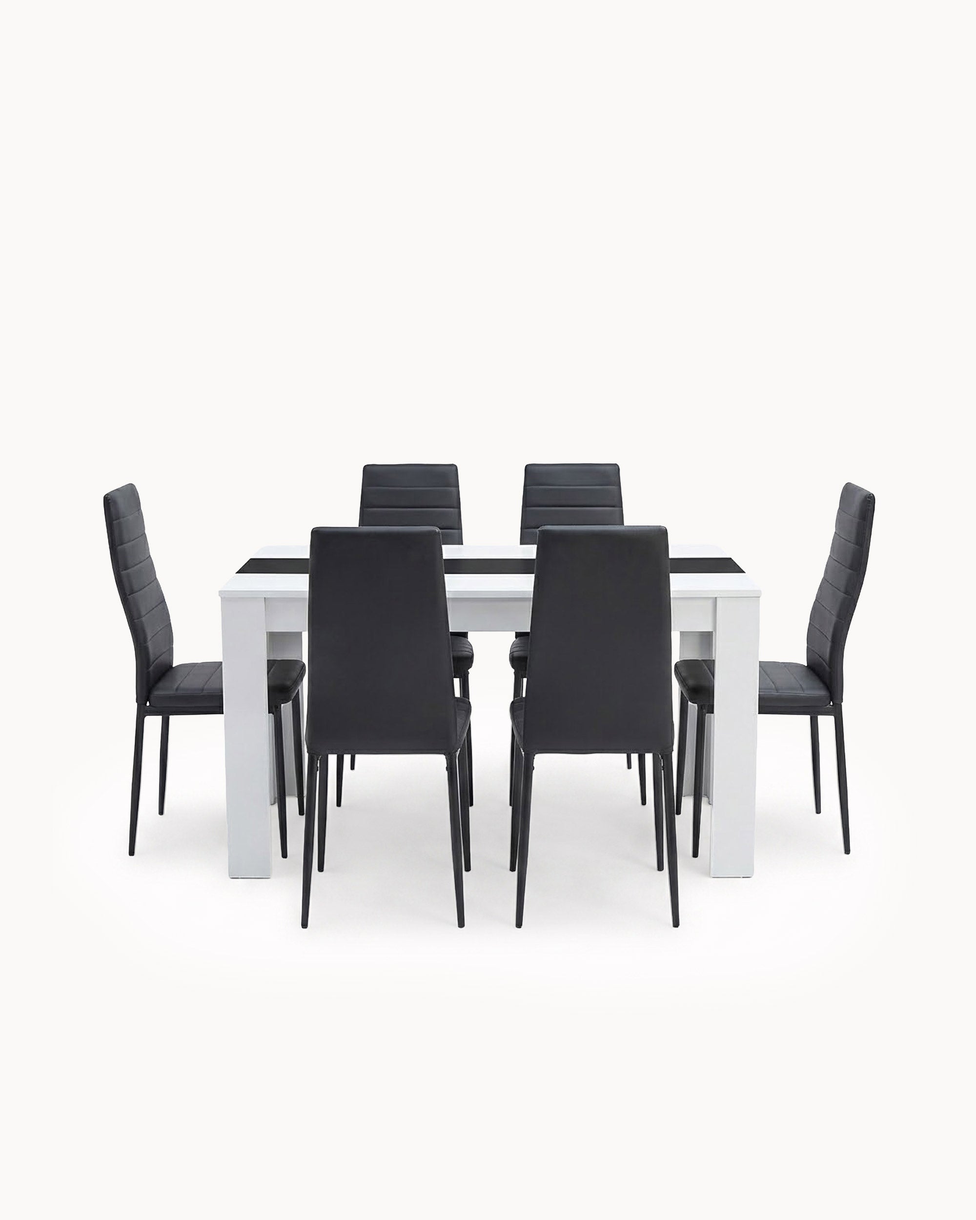 DOMUS table + 6 ZARA II chairs pack