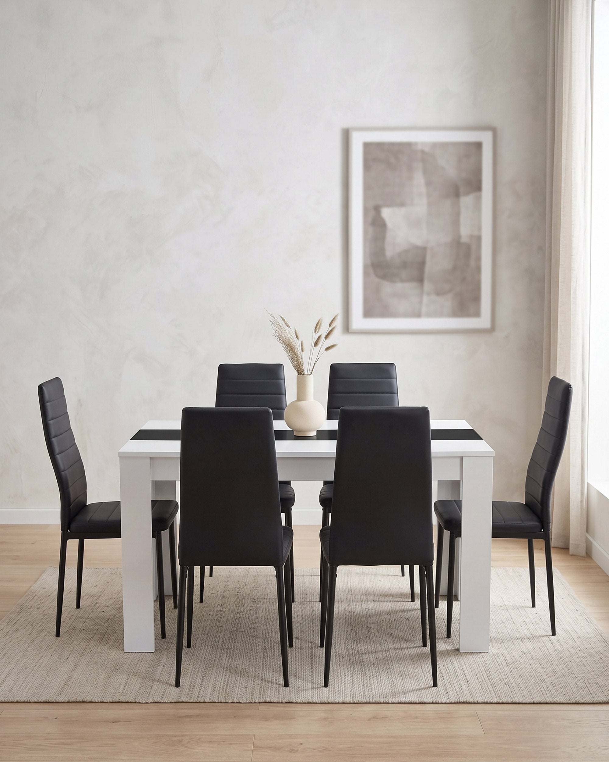 DOMUS table + 6 ZARA II chairs pack