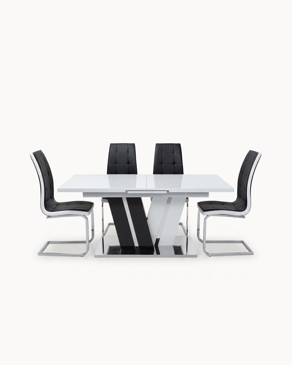 NAOMI extendable table + 4 LUCAS II chairs pack