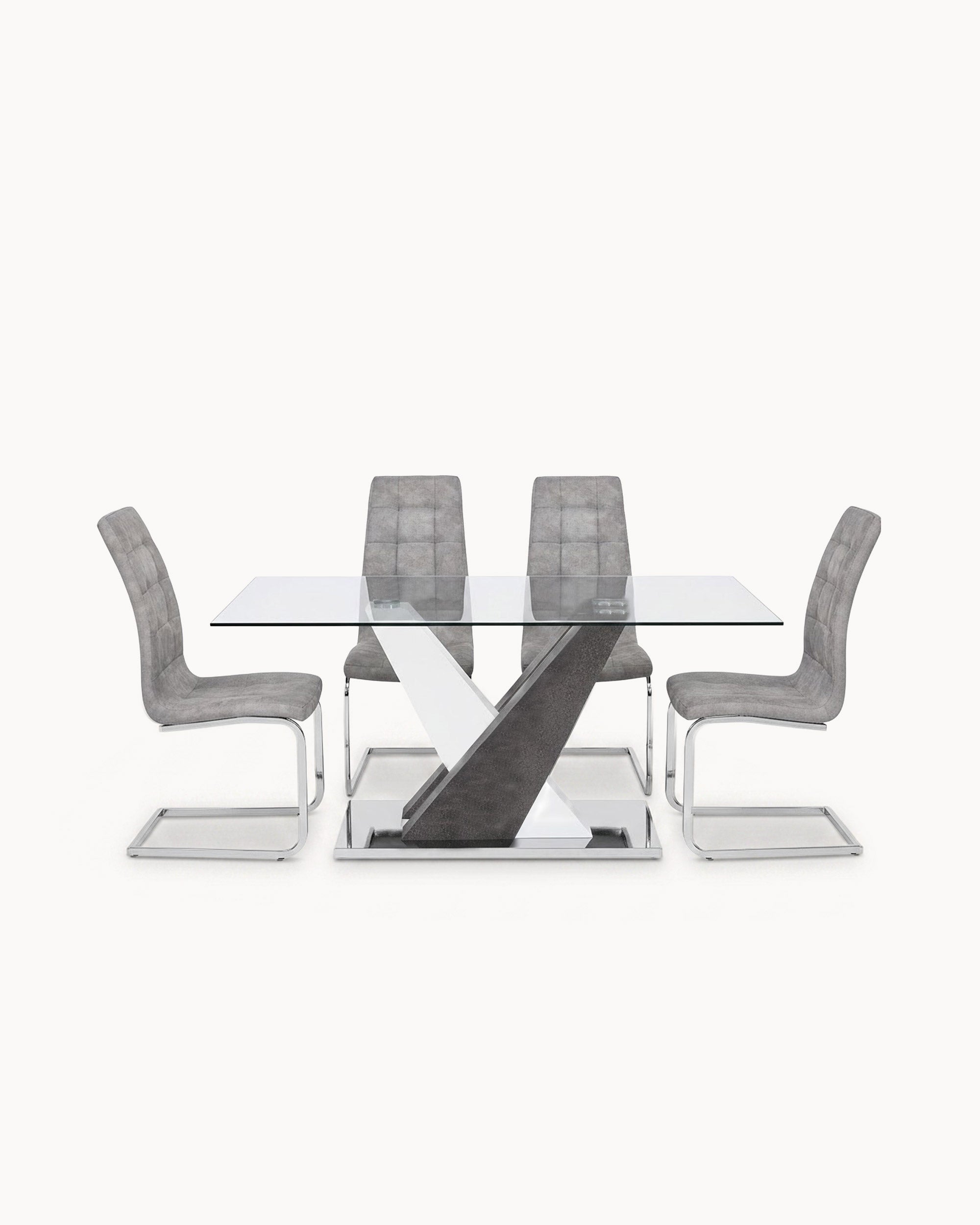 PATRICIO II table + 4 LUCAS II chairs pack