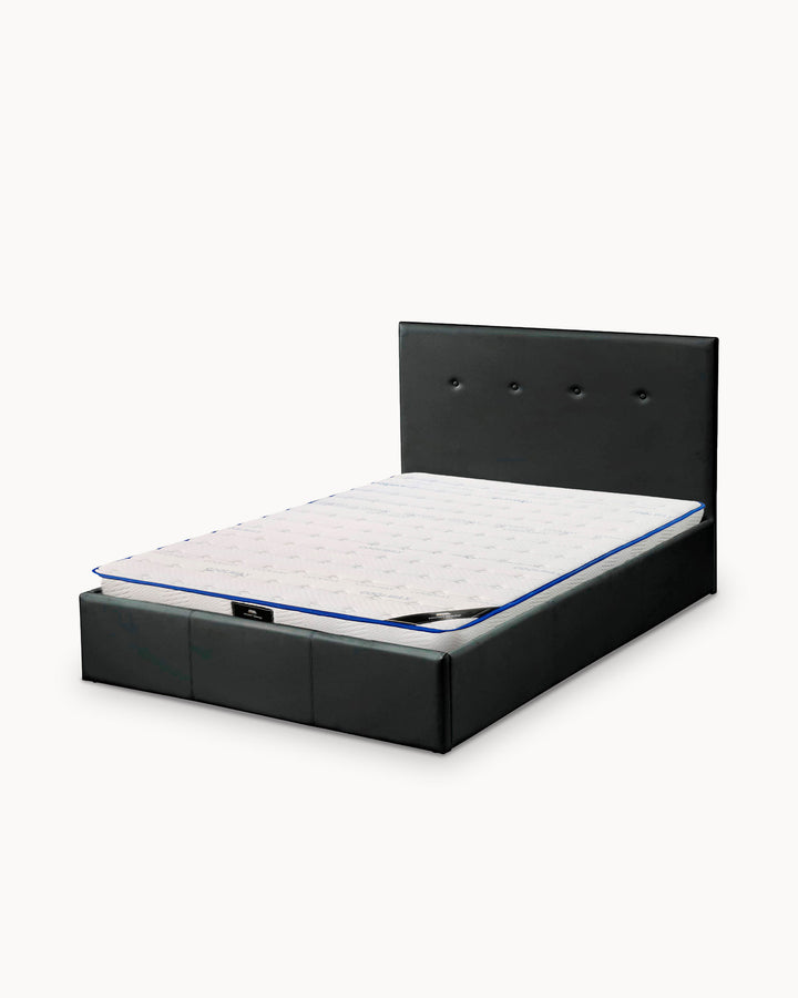 Pack cama de casal BETTY + colchão SPRING ROLLER