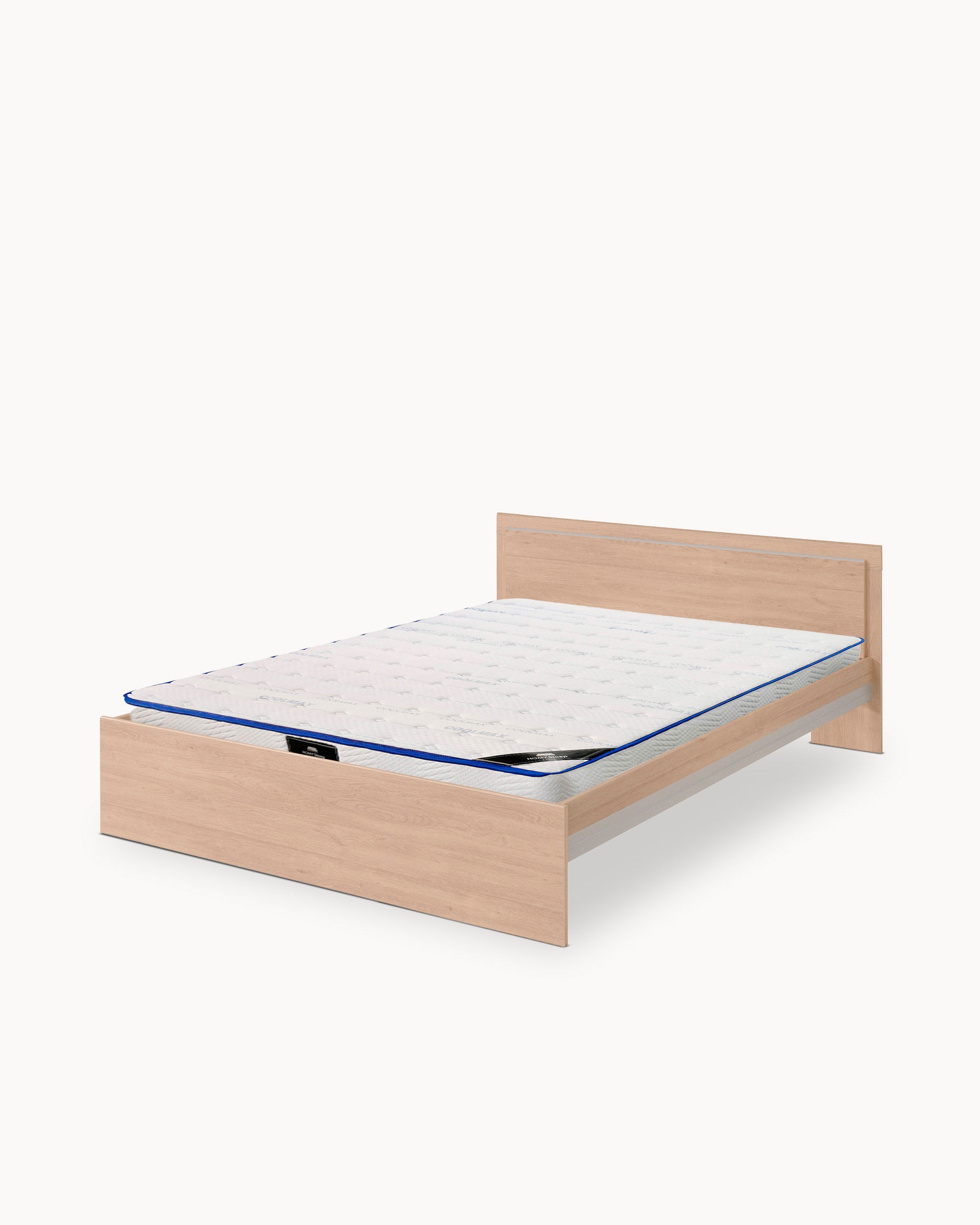 Pack cama de matrimonio NOEMIA + colchón SPRING ROLLER