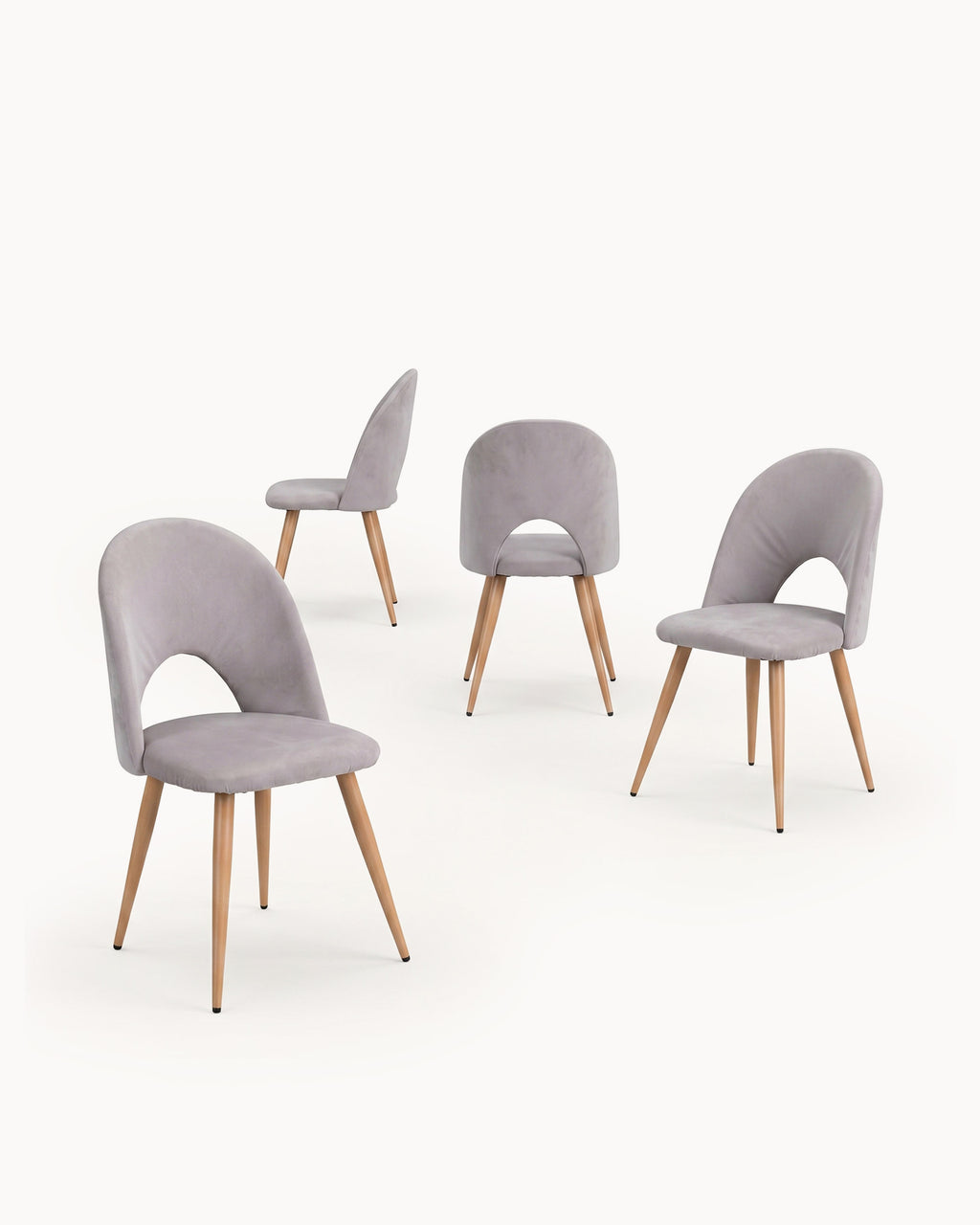 Pack 4 CANDY chairs