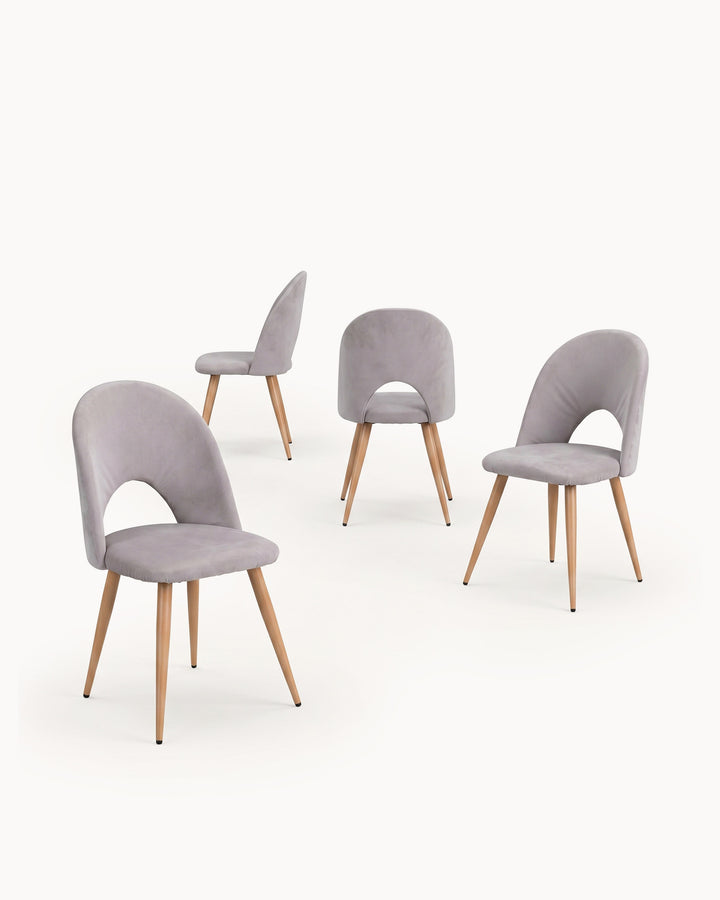 Pack 4 CANDY chairs