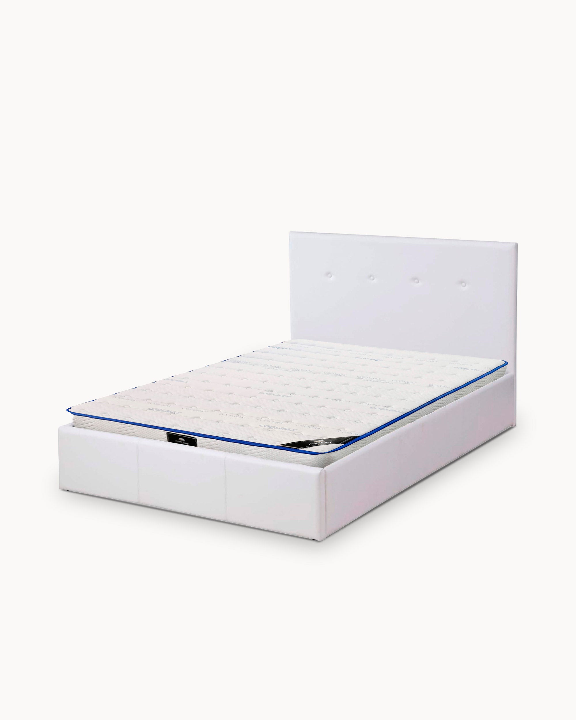 Pack cama de casal BETTY + colchão SPRING ROLLER
