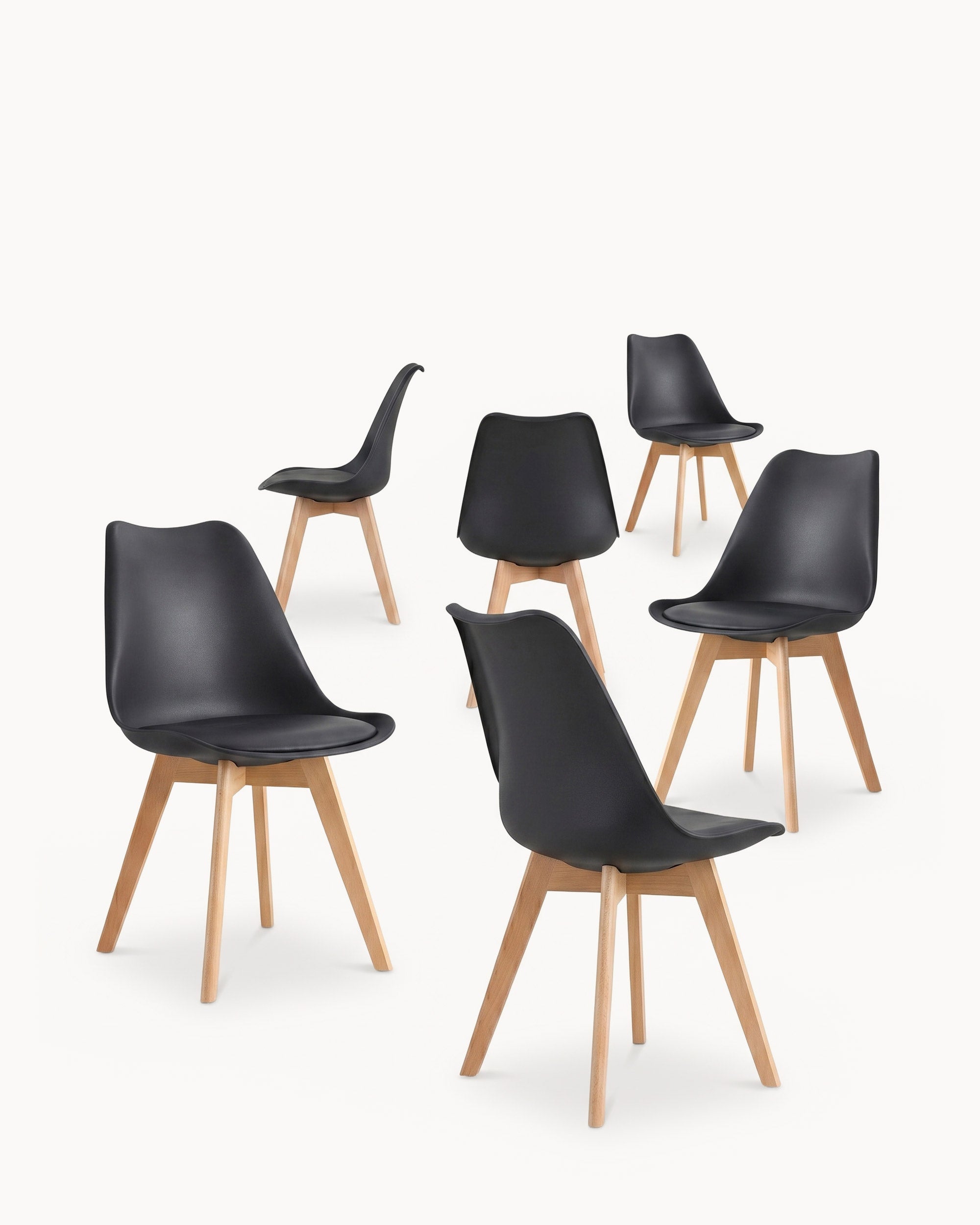 Pack of 6 SOPHIE chairs
