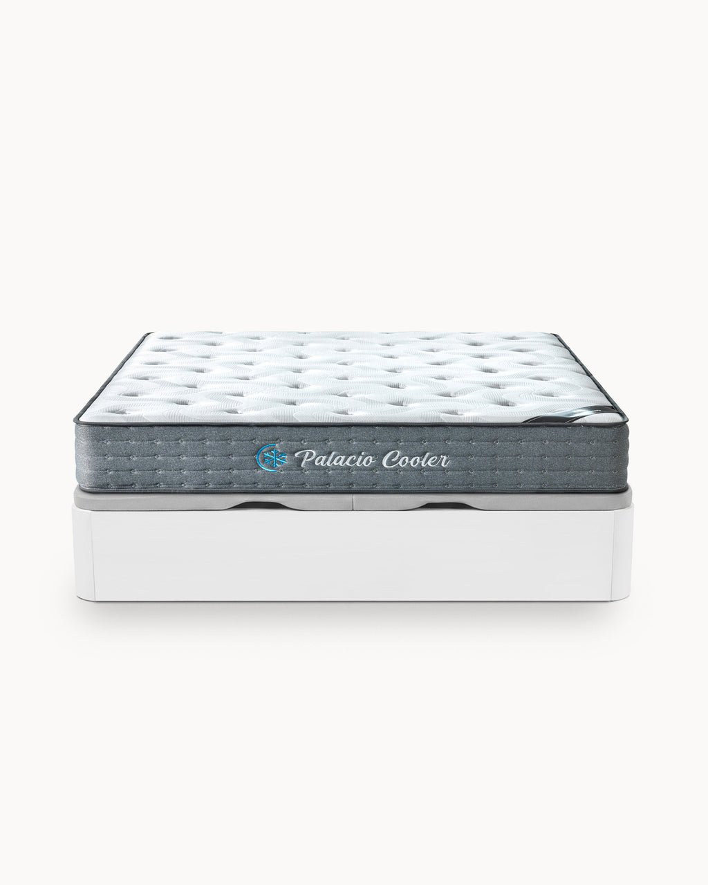 Pack somier de matrimonio CASINO BOX + Colchón HOMYSLEEP PALACIO COOLER