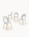 Pack of 4 LINDA chairs