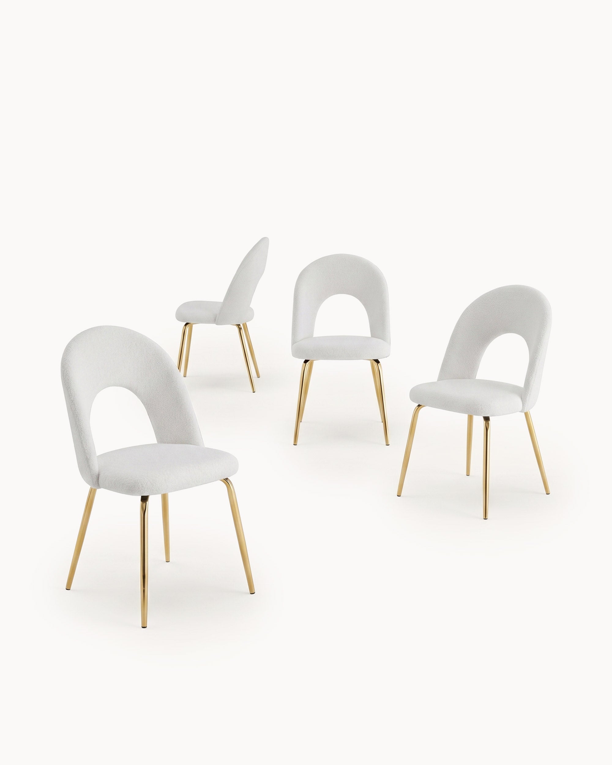Pack of 4 LINDA chairs