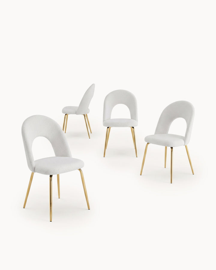 Pack of 4 LINDA chairs