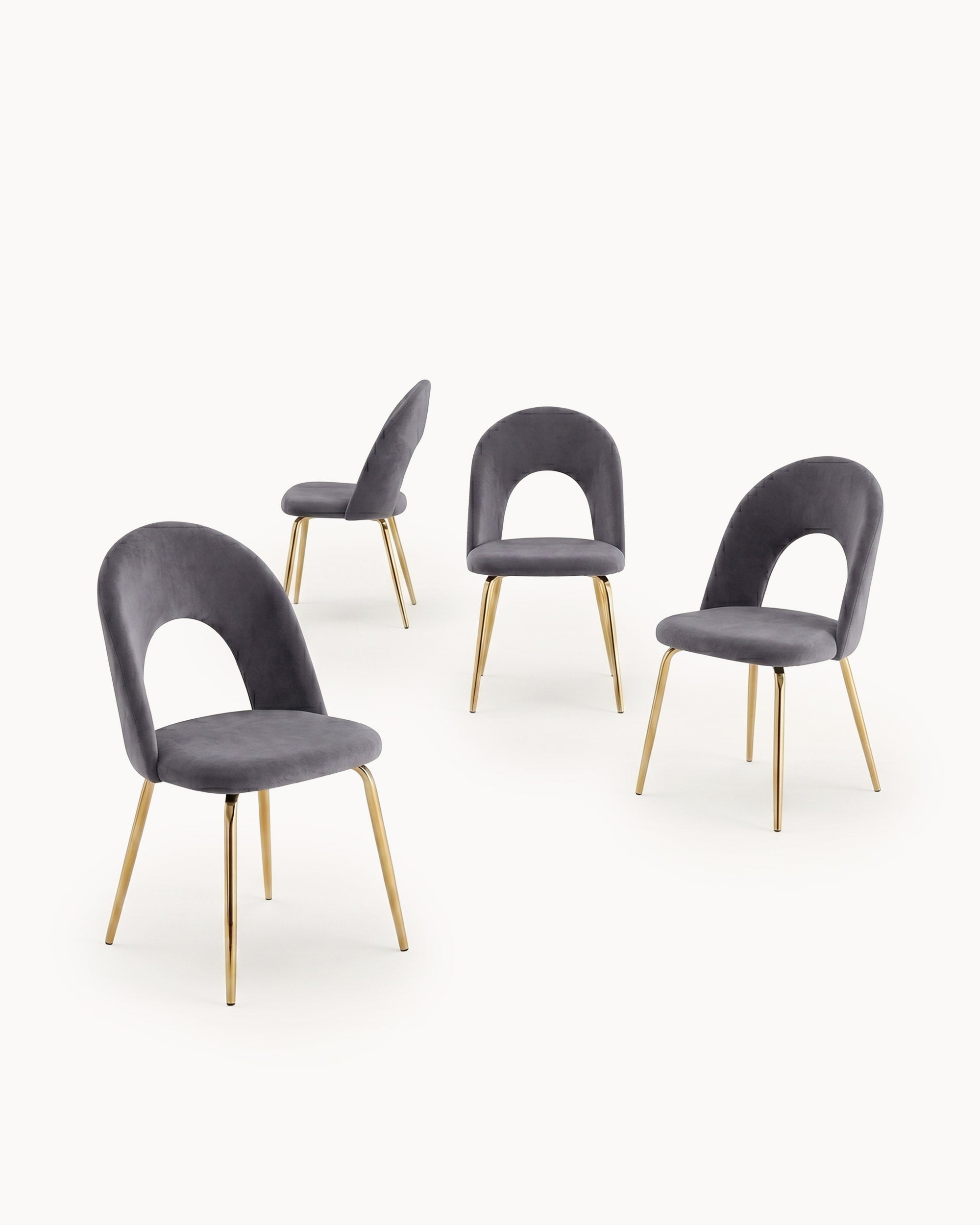 Pack of 4 LINDA chairs