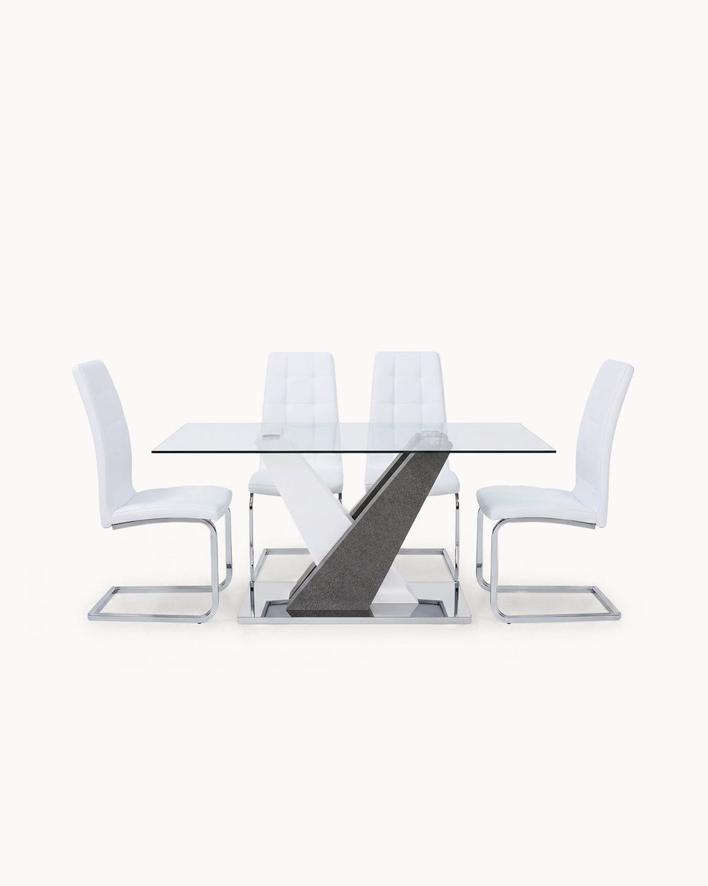 PATRICIO II table + 4 LUCAS II chairs pack